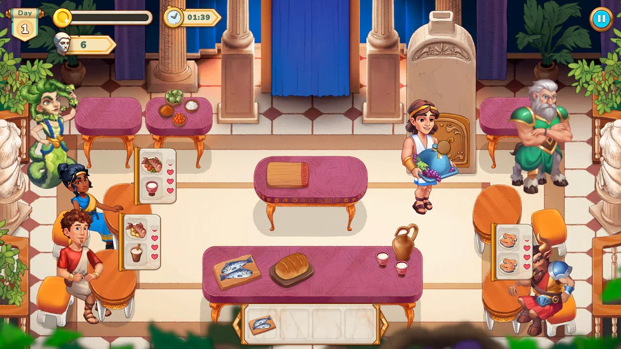 Greek Kitchen Frenzy: Dionysus Screenshot 8