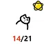 14/21 cat icon