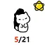 5/21 cat icon
