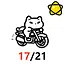 17/21 cat icon