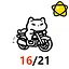 16/21 cat icon