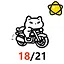 18/21 cat icon