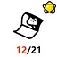 12/21 cat icon