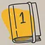 Love studying and reading icon