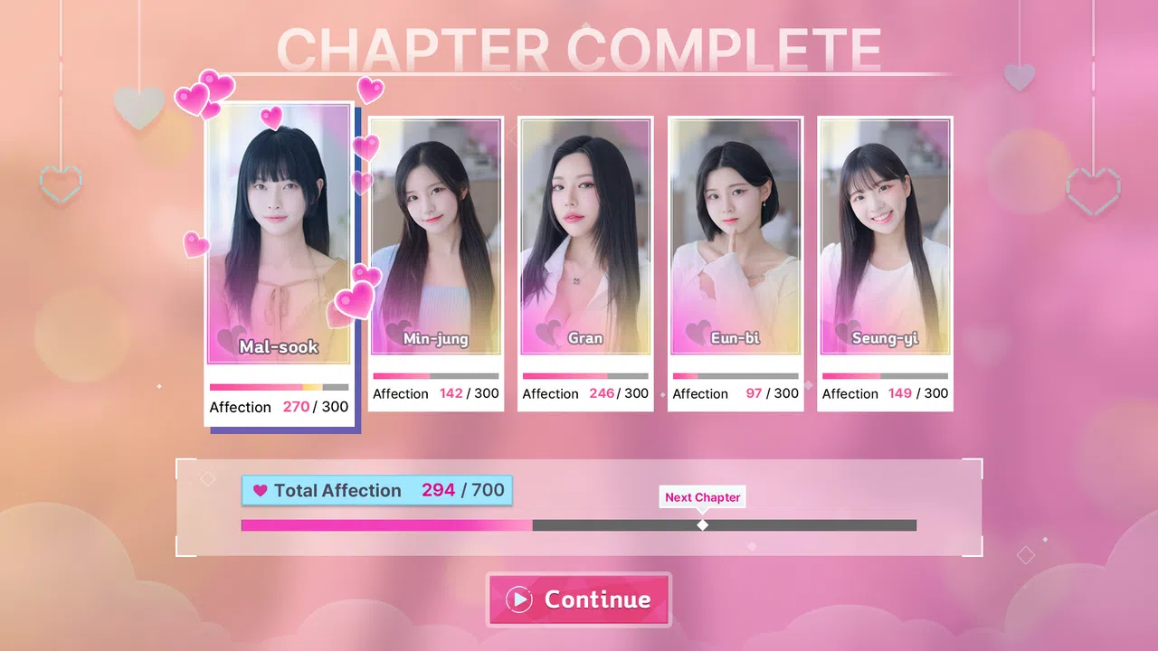 Five Hearts Under One Roof Demo Screenshot 3