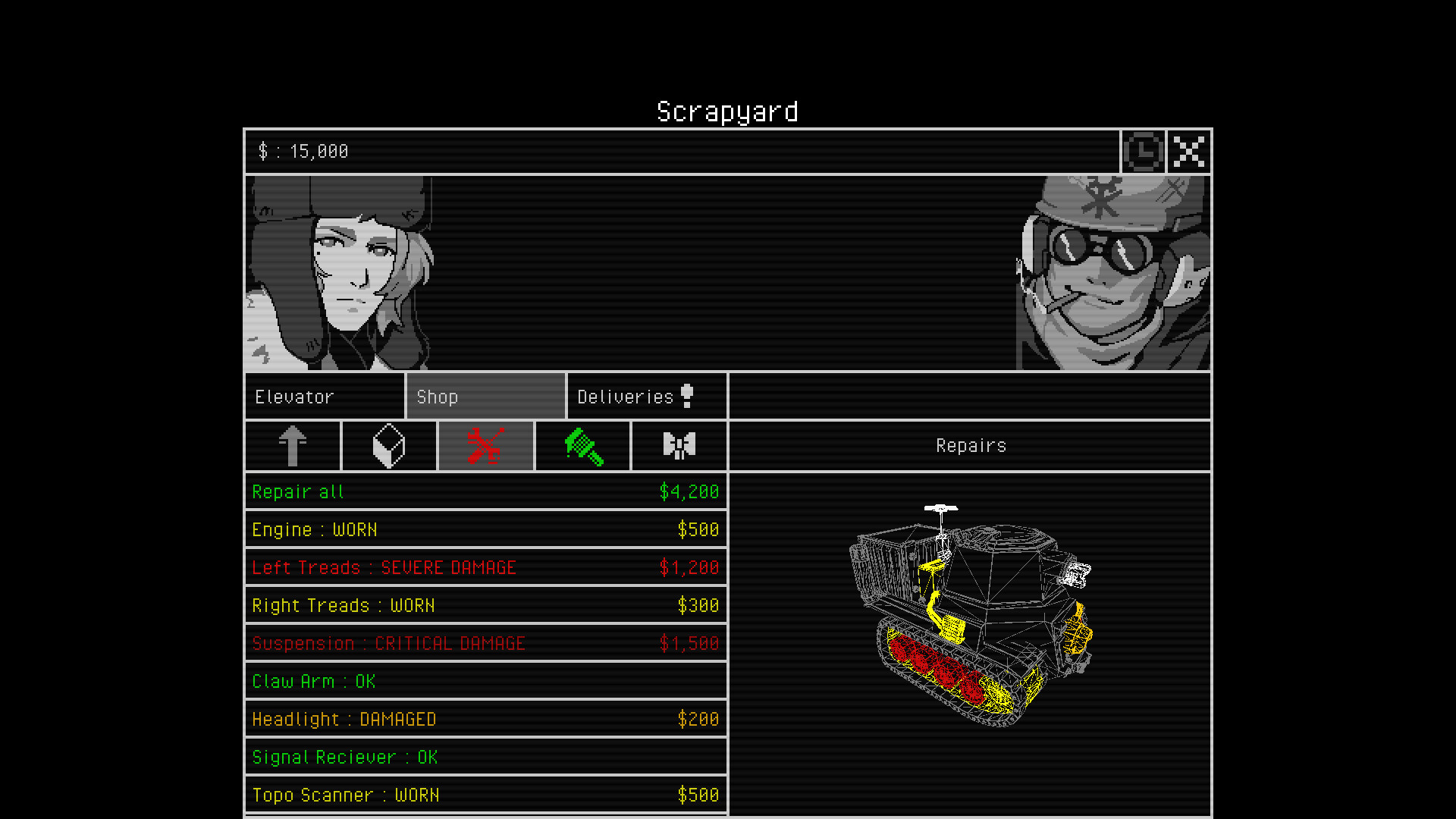 Deep Snow Delivery Screenshot 10