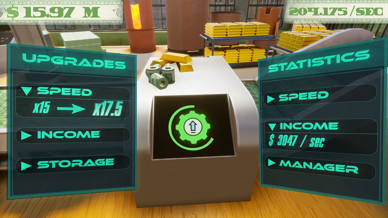 Money Print Factory 3D Tycoon💸 Screenshot 3