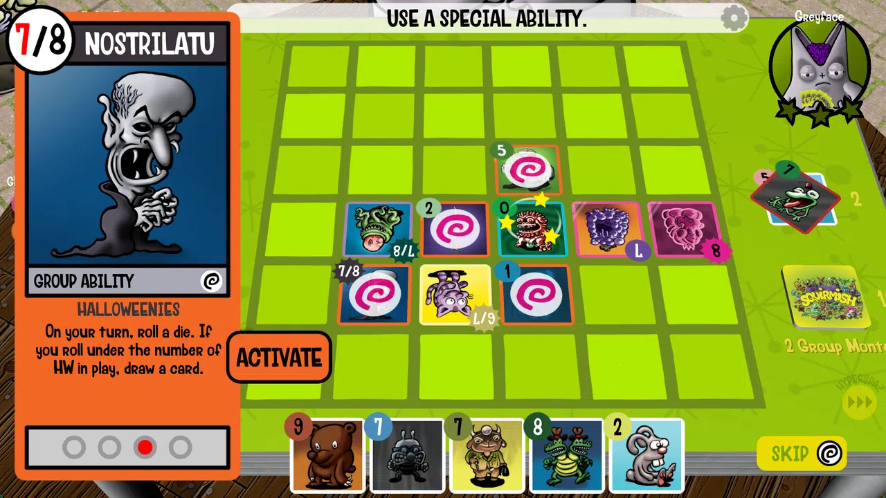 Squirmish: Halloweenies 6-Card Booster Pack Screenshot 1