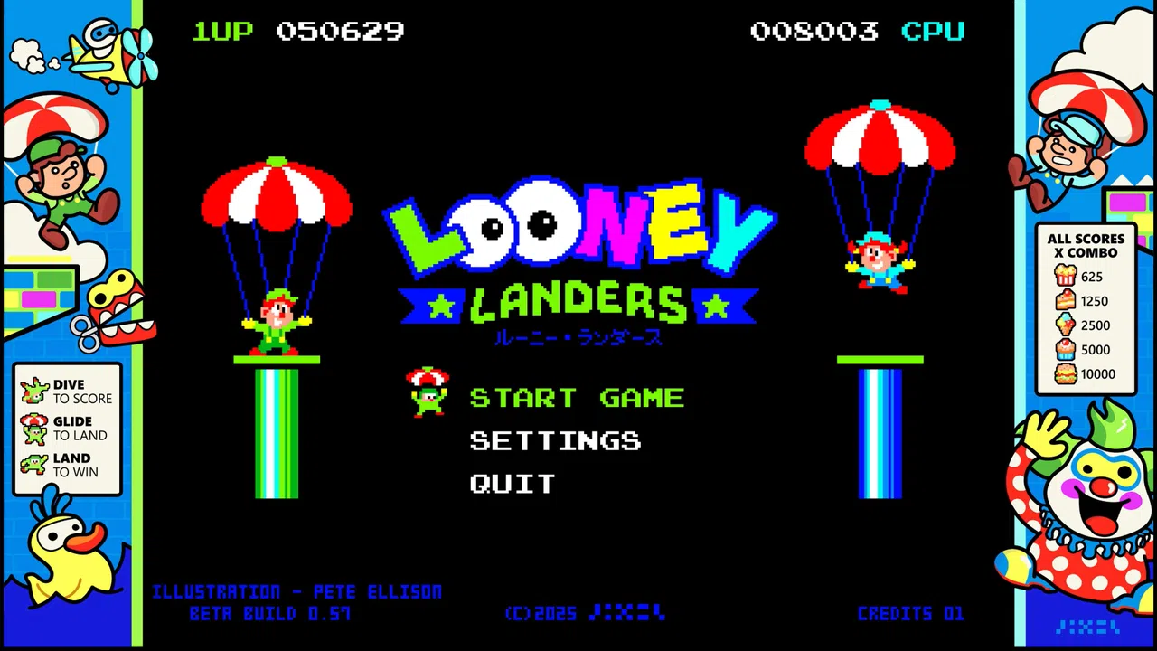 Looney Landers Screenshot 0