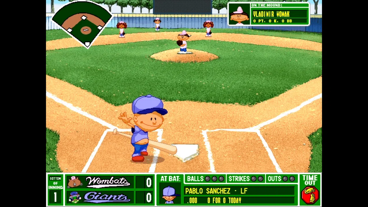 Backyard Baseball '97 Screenshot 0