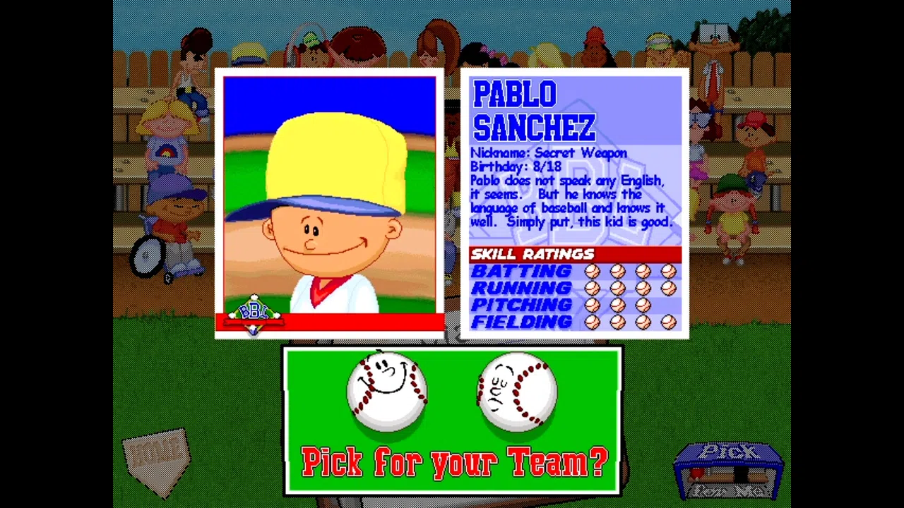 Backyard Baseball '97 Screenshot 4