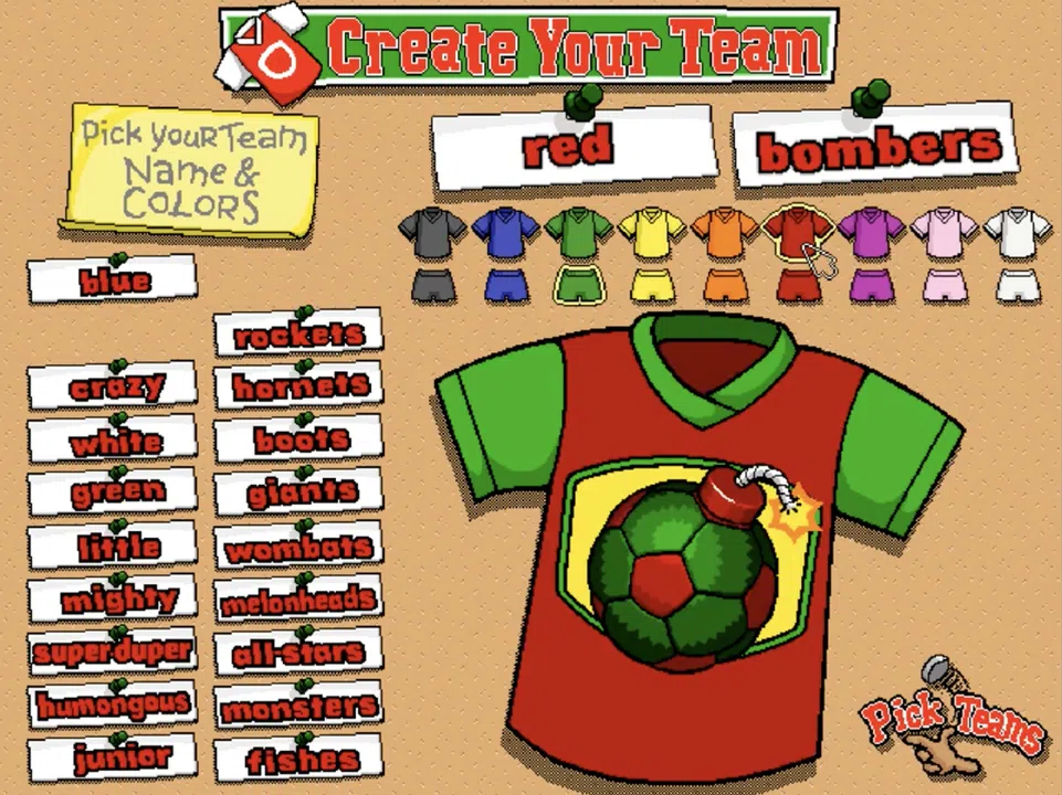 Backyard Soccer '98 Screenshot 0