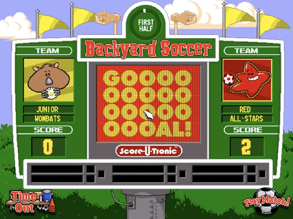 Backyard Soccer '98 Screenshot 3