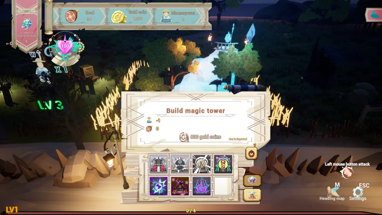 Skyline Defense: Legends of the Aether Screenshot 3