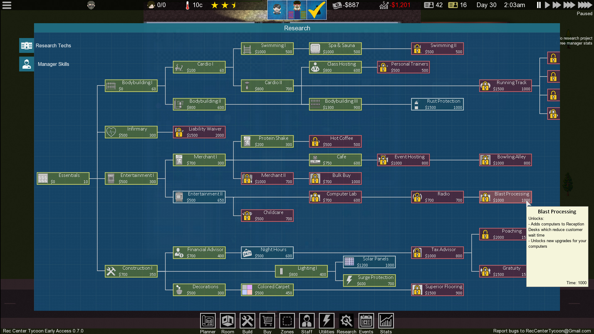 Rec Center Tycoon - Management Simulator Screenshot 2