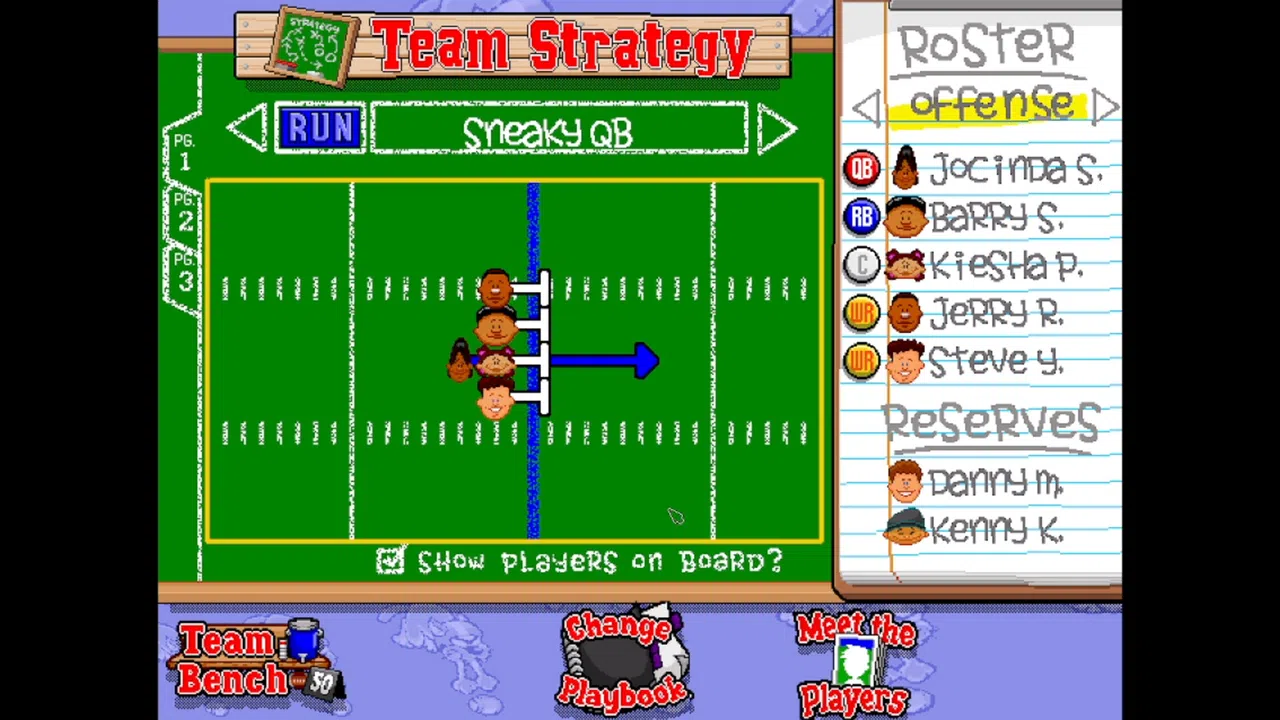 Backyard Football '99 Screenshot 4