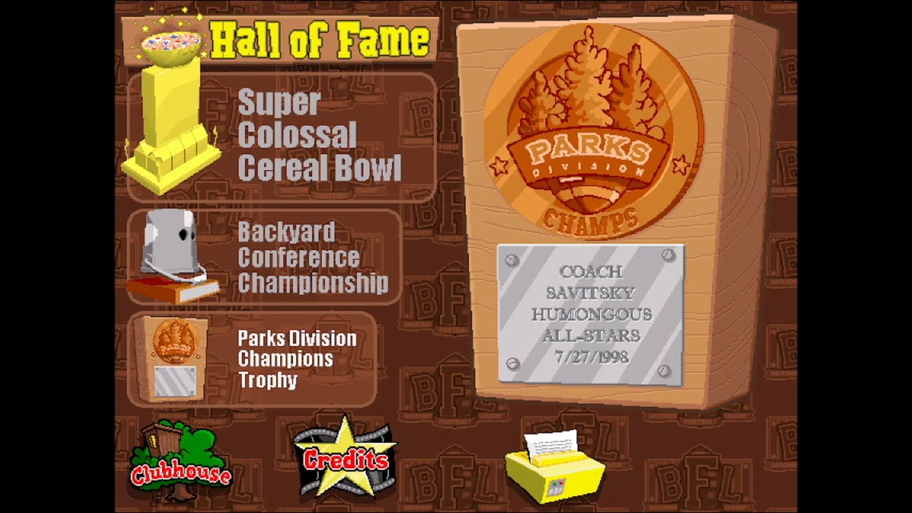 Backyard Football '99 Screenshot 6
