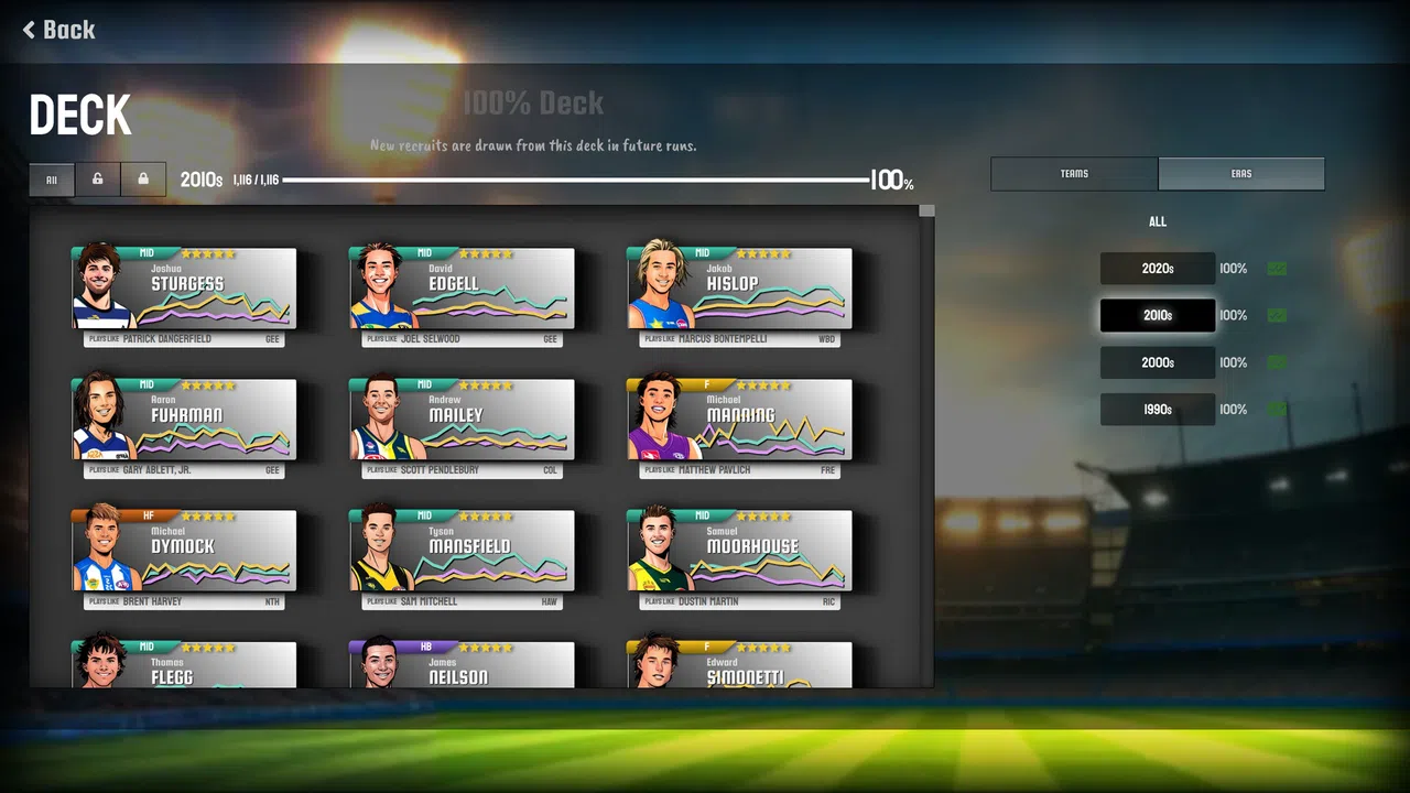 Squiggle Football - Modern Eras Screenshot 1