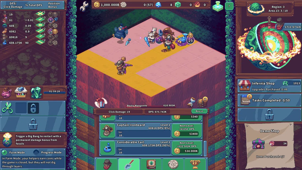 Click Click Dig: Demo Screenshot 1