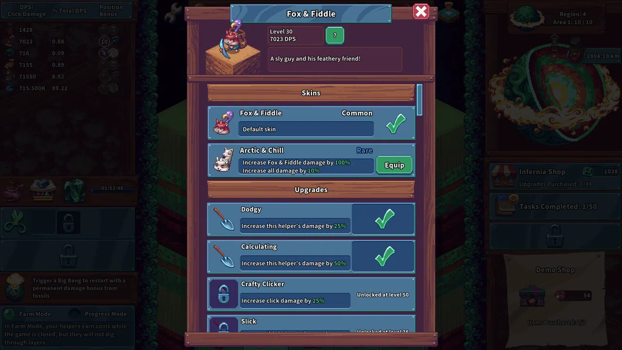 Click Click Dig: Demo Screenshot 4