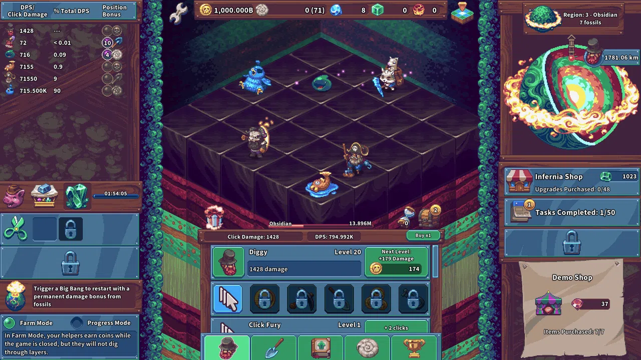 Click Click Dig: Demo Screenshot 3