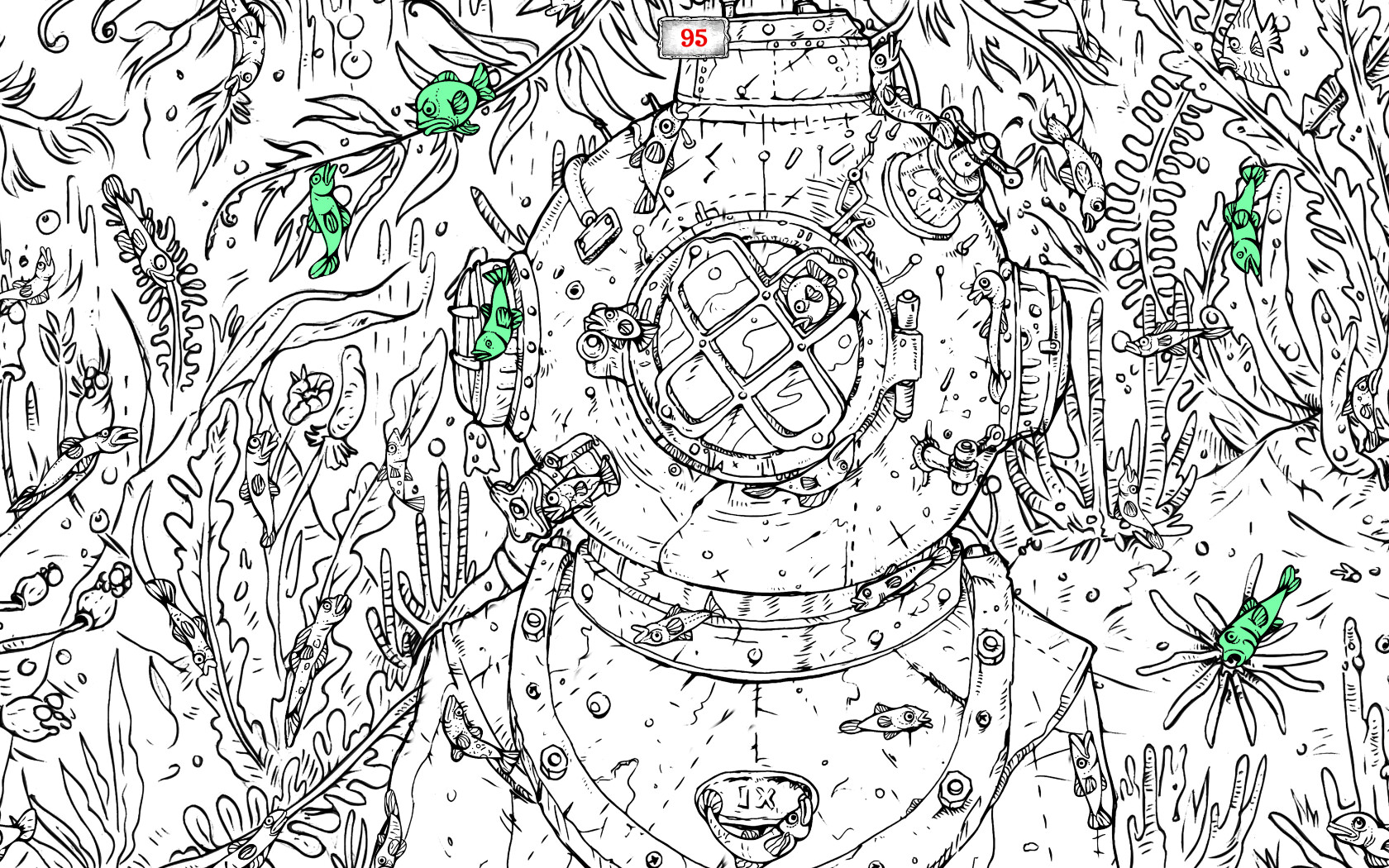 100 hidden Cthulhu fish 2 Screenshot 3