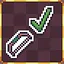 Pull the bowstring icon