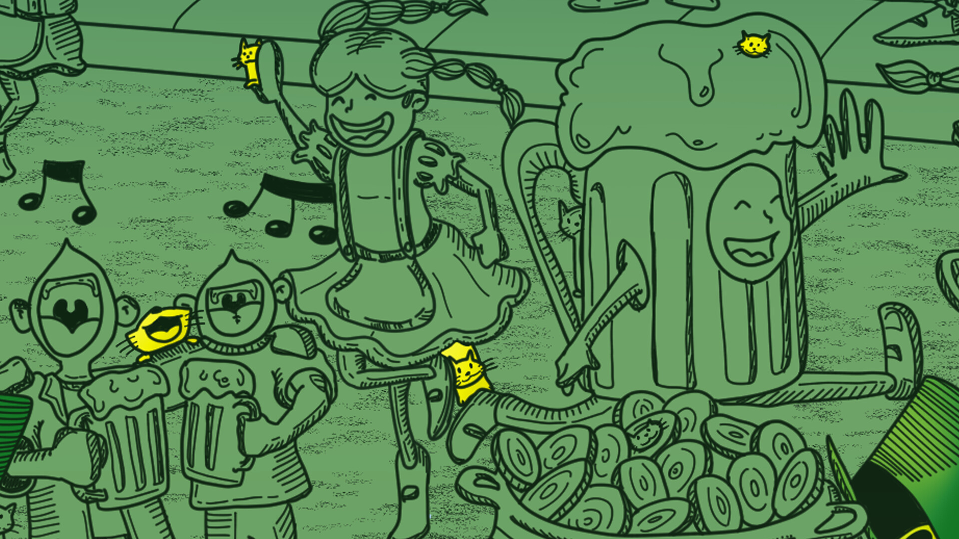 Hidden Cats - St. Patrick Screenshot 1