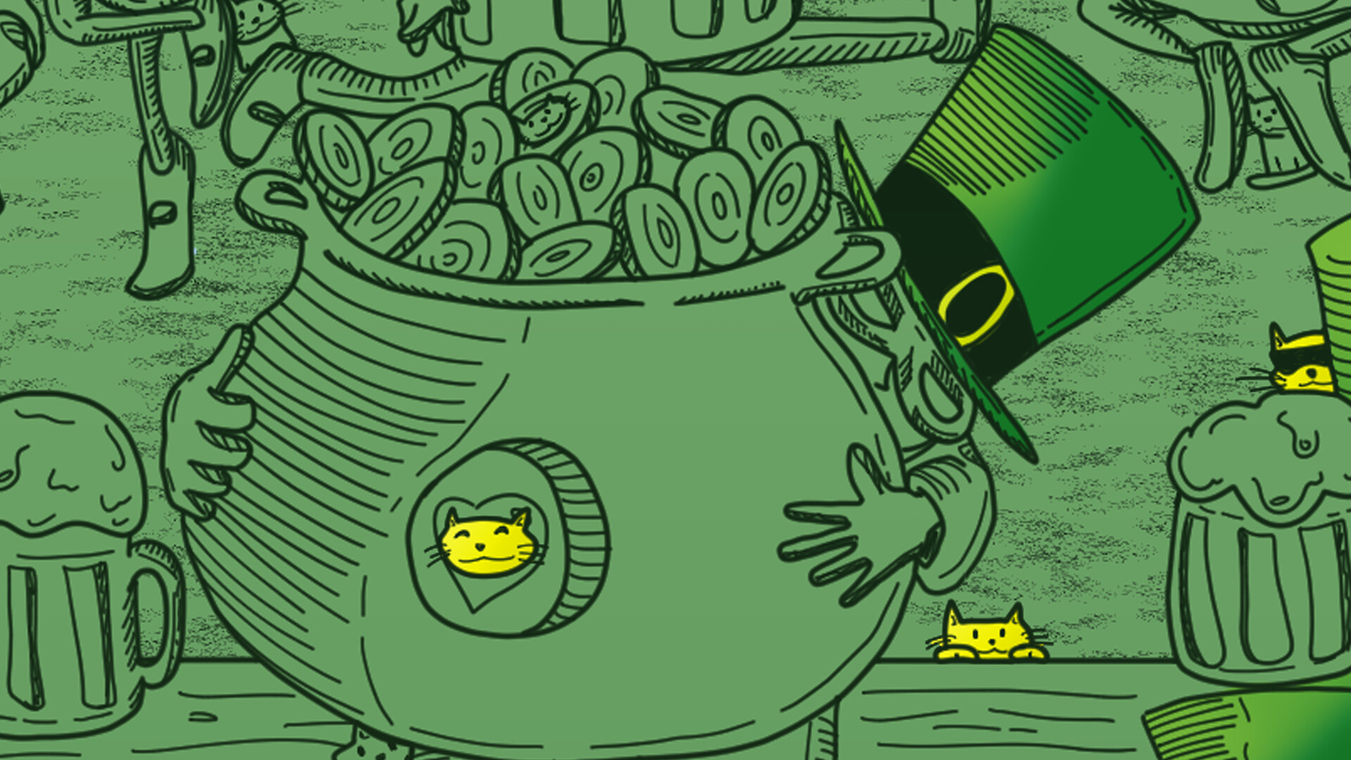 Hidden Cats - St. Patrick Screenshot 2