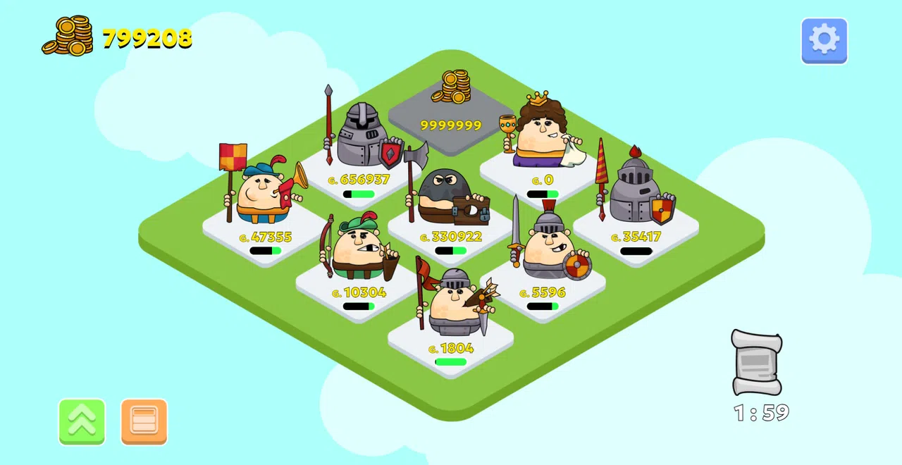 Medieval Heroes Gold Hunt Screenshot 4