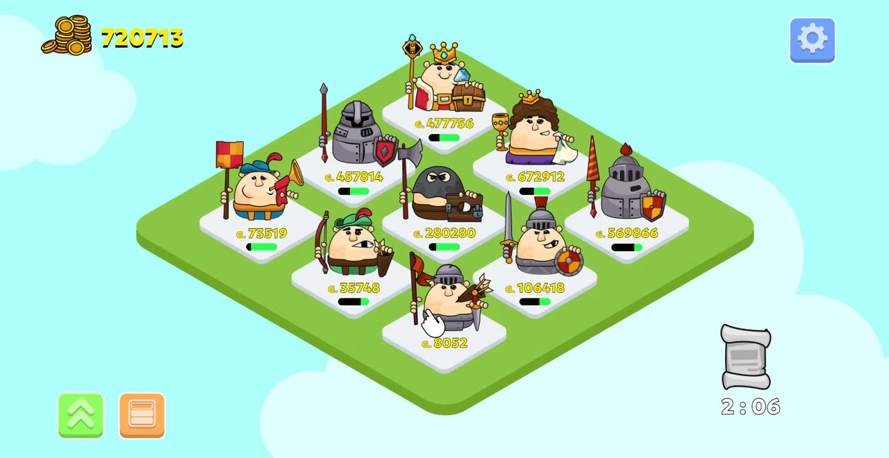 Medieval Heroes Gold Hunt Screenshot 0