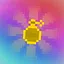 Golden grenade icon
