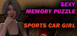 Sexy Memory Puzzle - Sports Car Girl