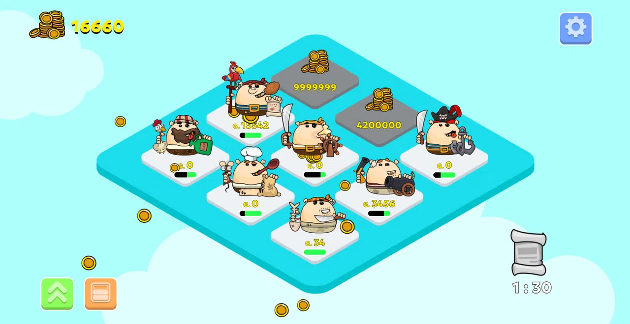 Medieval Heroes Gold Hunt - Pirates Screenshot 1