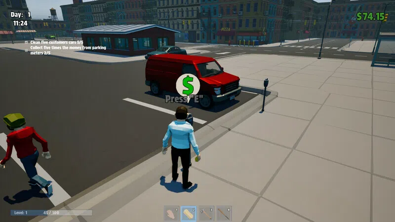 Simulator: Parking Lot Demo Screenshot 0