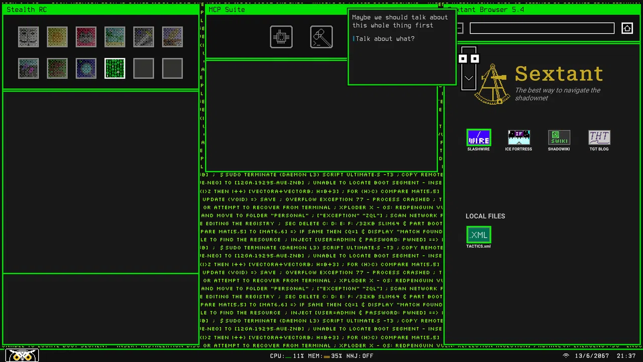 Night Hacking Screenshot 7