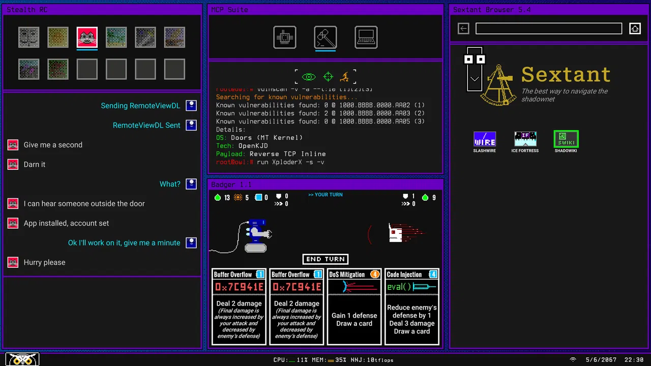 Night Hacking Screenshot 2