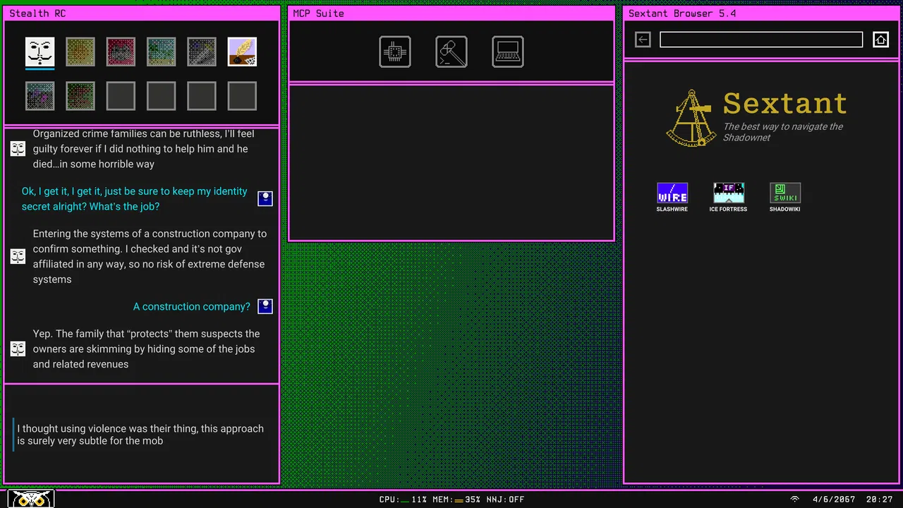 Night Hacking Screenshot 4