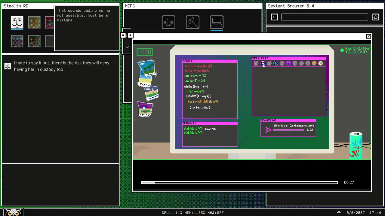 Night Hacking Screenshot 3