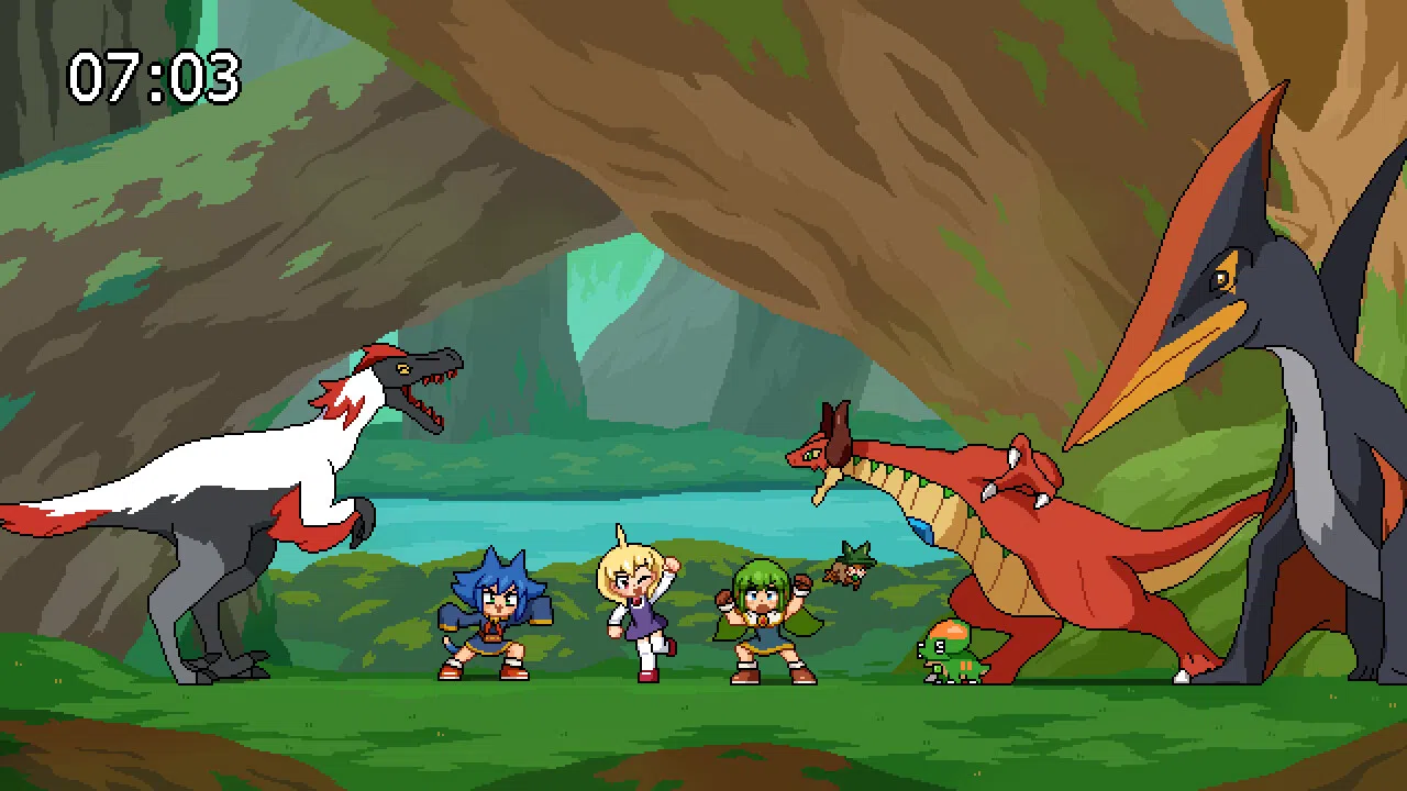 Kokoro Clover SUN - Prehistoric Invaders! Screenshot 7