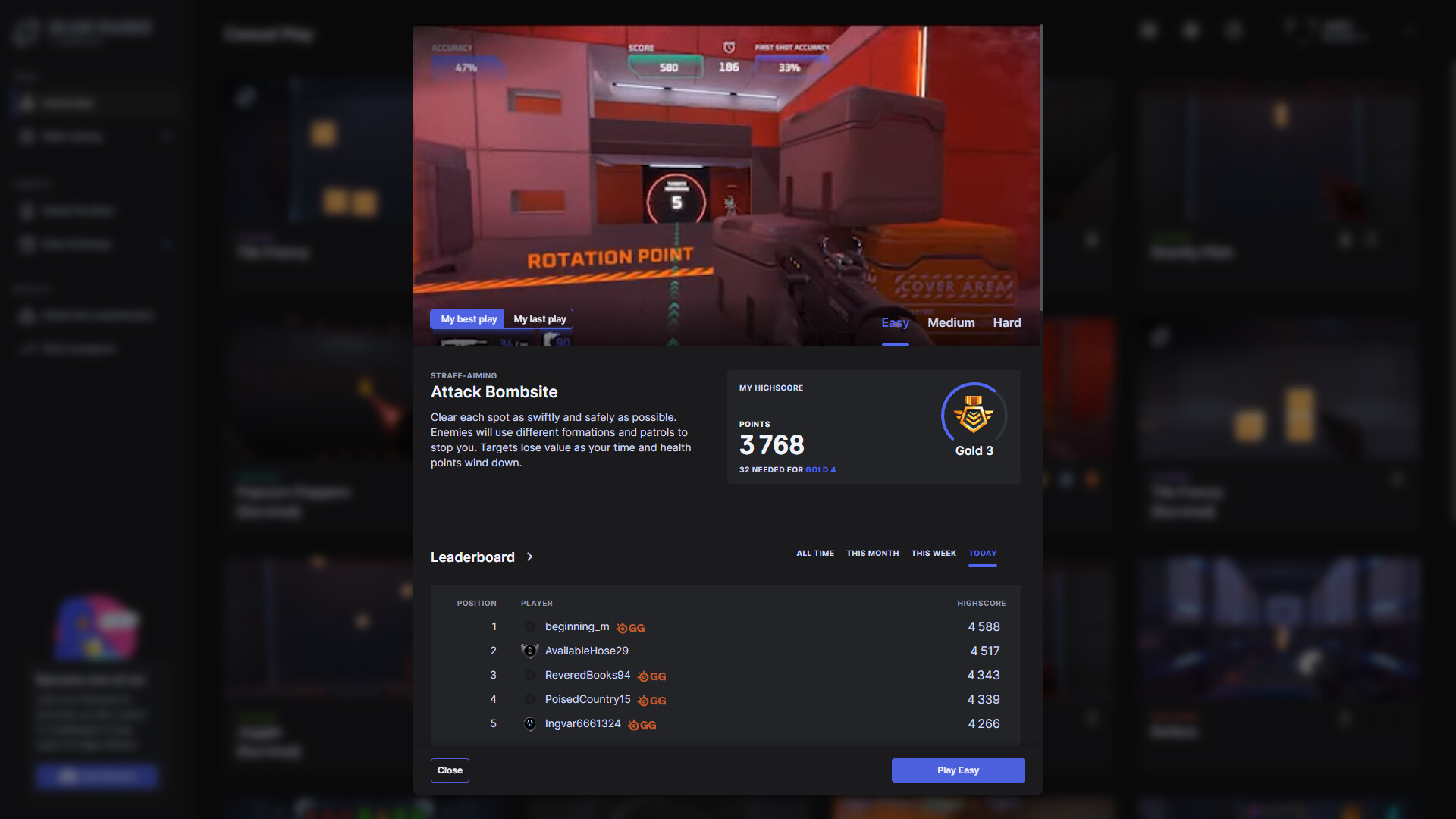 3D Aim Trainer Screenshot 4