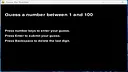 Mini Game：Guess numbers Screenshot 3