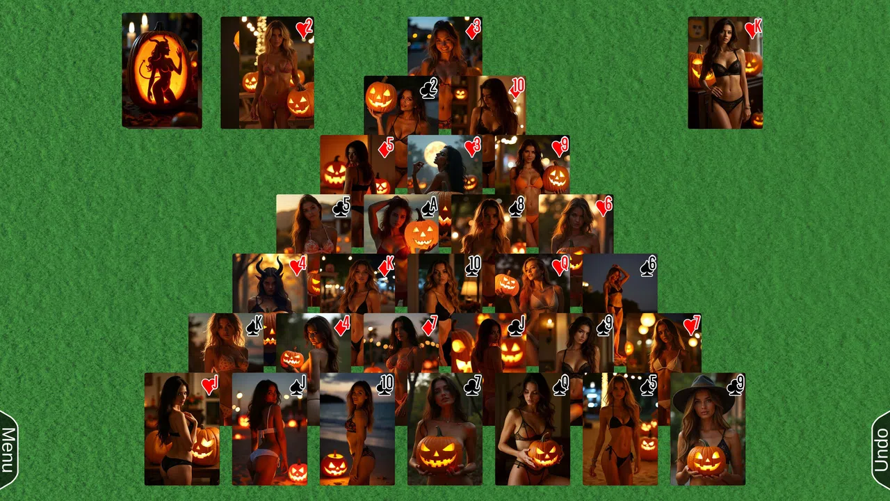 AI Solitaire - Halloween Screenshot 2