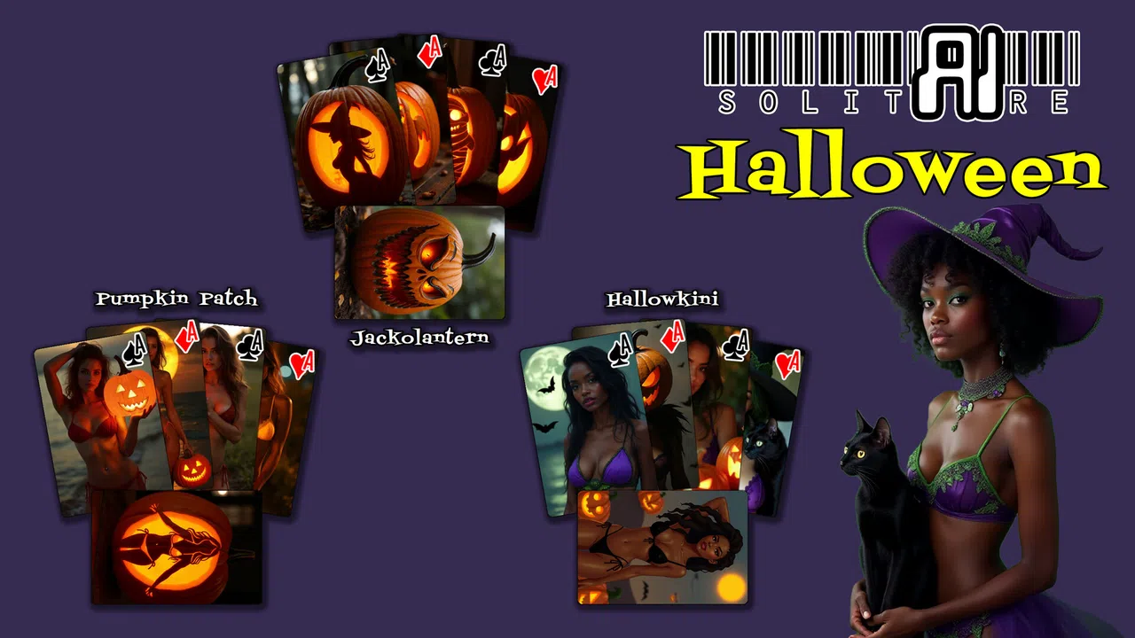 AI Solitaire - Halloween Screenshot 0