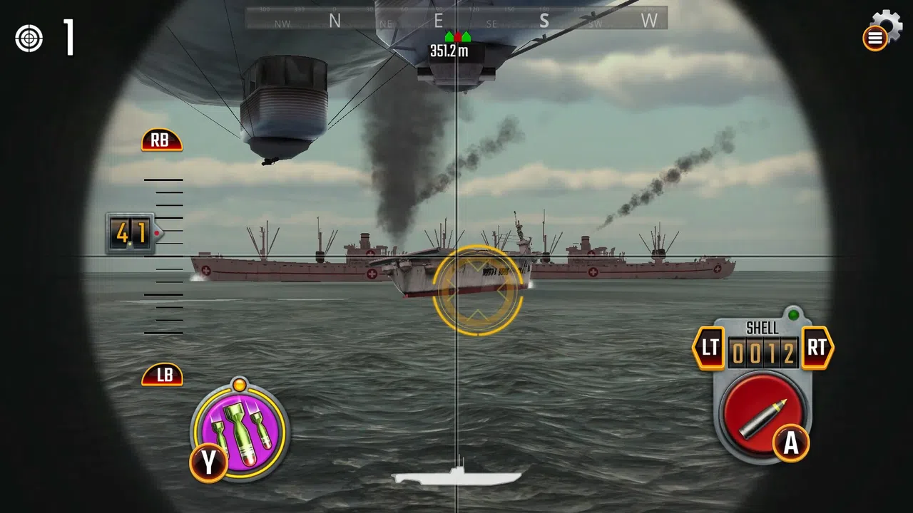 Uboat Attack: Zeppelin DLC Screenshot 1