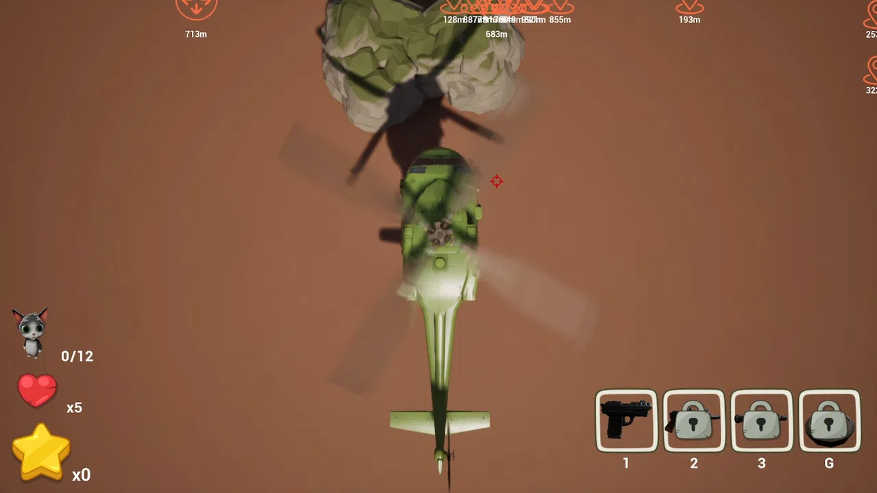 Holy Fire Meow Meow: Special Forces Screenshot 1