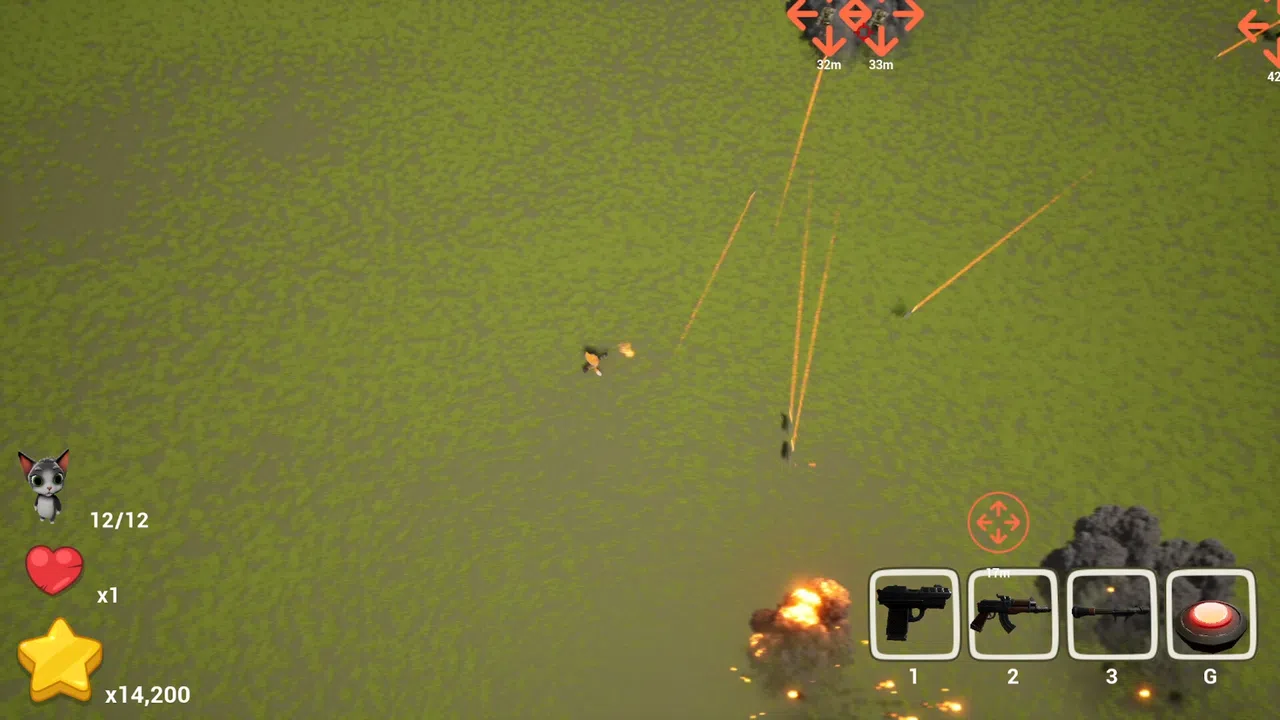 Holy Fire Meow Meow: Special Forces Screenshot 5