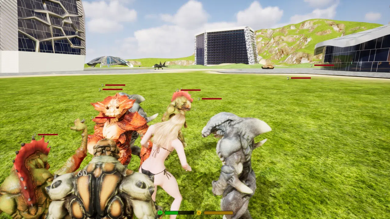 Multiplayer Bikini Brawlers Screenshot 1