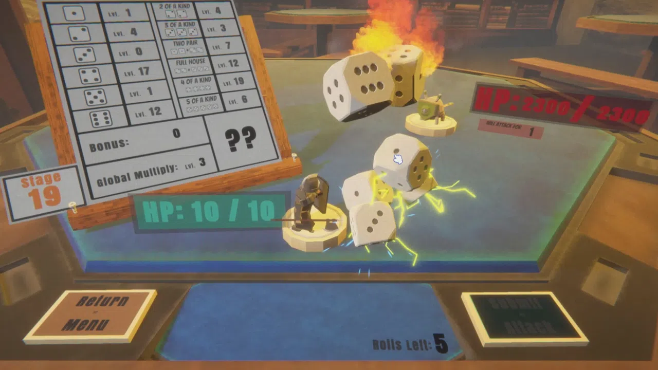 Tesserarii: The Dice Rolling Roguelike Screenshot 1