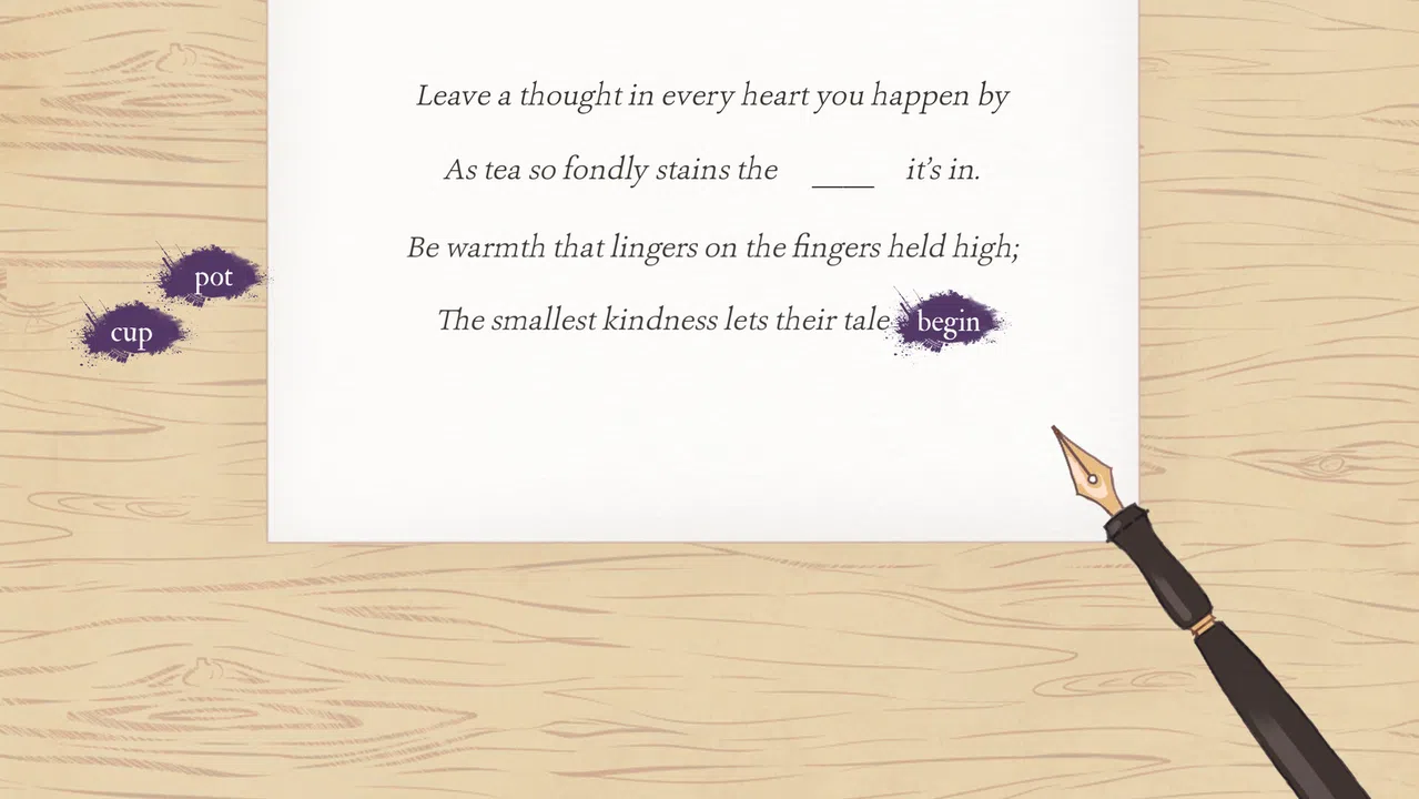 Sips and Sonnets Screenshot 6